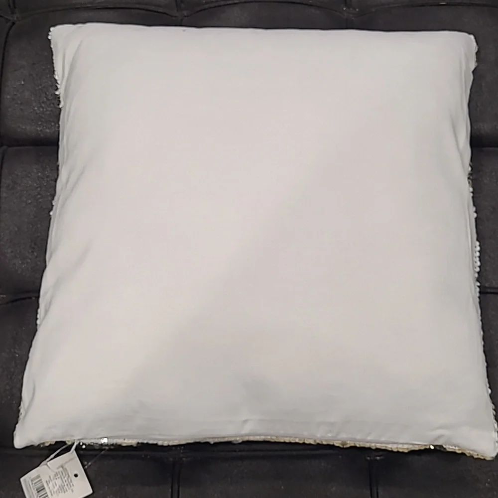 Hola Falmingo Reversible Sequin Pillow